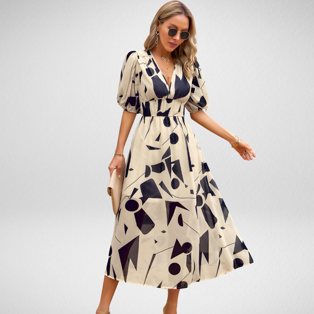 Lily | Charmante jurk met V-hals